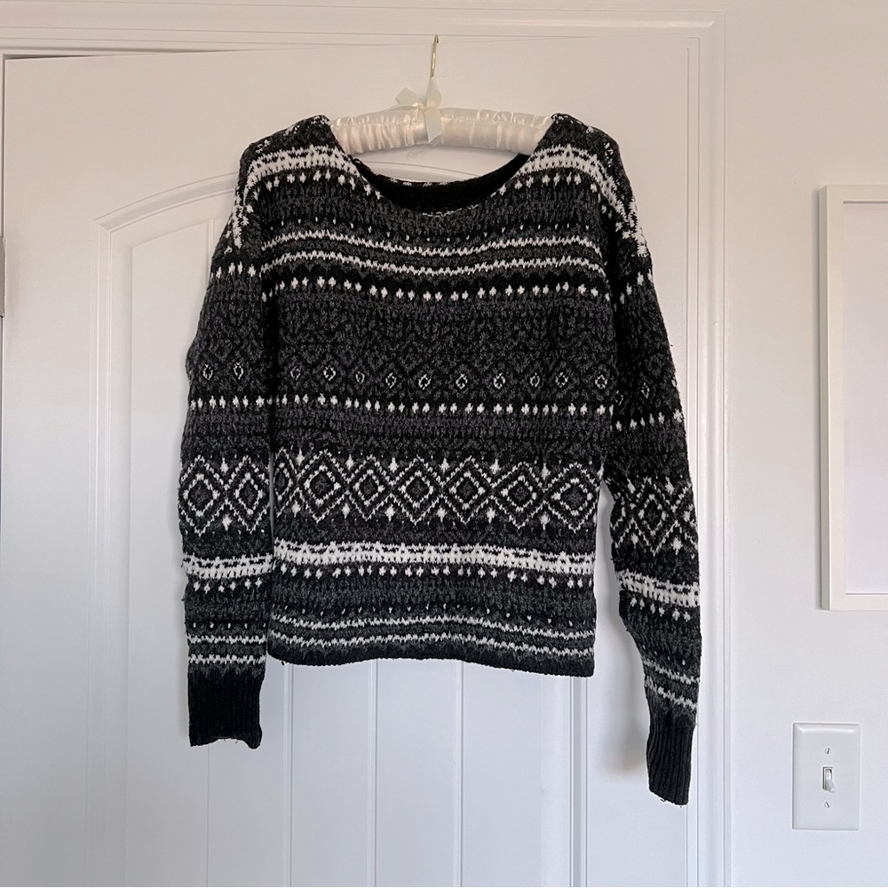 American Eagle Fair Isle Sweater
